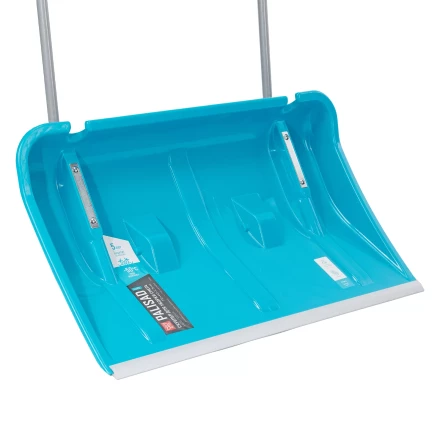 Скрепер для уборки снега Palisad 61800, полипропилен, колеса, 750х445х1275 мм, рукоятка с ПВХ, LUXE купить в Нижневартовске