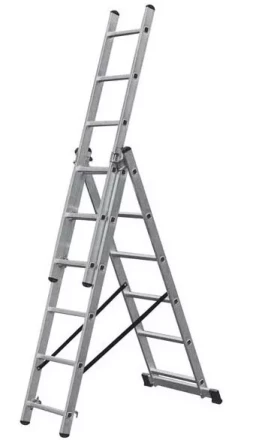 Лестница 3-х секционная алюминиевая 3*6 1013303 купить в Нижневартовске