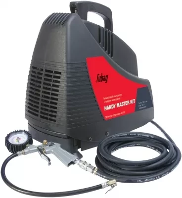 Компрессор безмасляный поршневой прямой привод Fubag HANDY MASTER KIT купить в Нижневартовске