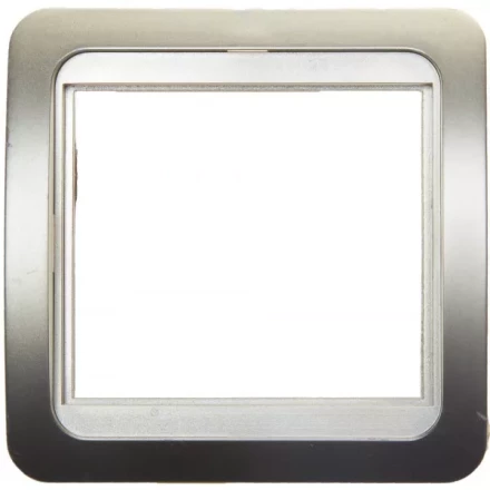 Панель СВЕТОЗАР "ГАММА" накладная, цвет золотой металлик, 1 гнездо SV-54145-GM купить в Нижневартовске