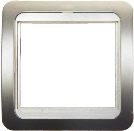 Панель СВЕТОЗАР "ГАММА" накладная, цвет золотой металлик, 1 гнездо SV-54145-GM купить в Нижневартовске