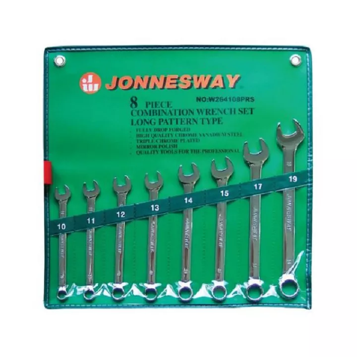 Набор ключей комбинированных удлиненных 10-19мм 8предметов Jonnesway W264108PRS 47376 купить в Нижневартовске