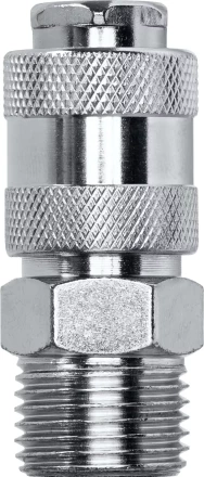 Переходник KRAFTOOL EXPERT QUALITAT для пневмоинструмента, резьба 1/4 папа - быстросъемное соединение мама 06594-1/2 купить в Нижневартовске