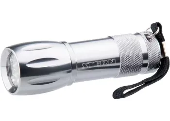 Фонарик светодиодный, алюминиевый корпус, влагозащищённый, 9Led, 3хААА, Stern 90502 купить в Нижневартовске
