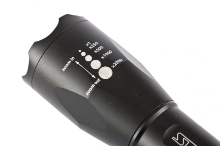 Фонарь 3 W CREE LED зум 3 режима 100% - 50% - стробоскоп ремешок 160 Лм 200 м 3хААА Stern 90581 купить в Нижневартовске