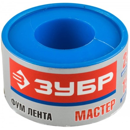 Фумлента ЗУБР &quot;МАСТЕР&quot;, плотность 0,40 г/см3, 0,1ммх25ммх15м 12373-25-040 купить в Нижневартовске