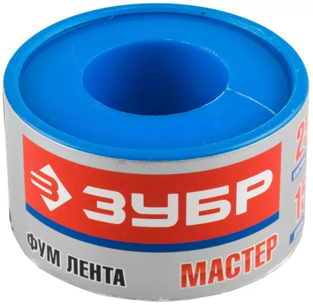 Фумлента ЗУБР &quot;МАСТЕР&quot;, плотность 0,40 г/см3, 0,1ммх25ммх15м 12373-25-040 купить в Нижневартовске