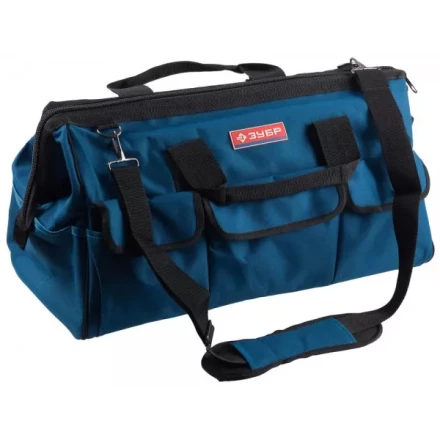 Сумка ЗУБР "ЭКСПЕРТ" для инструмента, 17 карманов, 52см 38645-21 купить в Нижневартовске