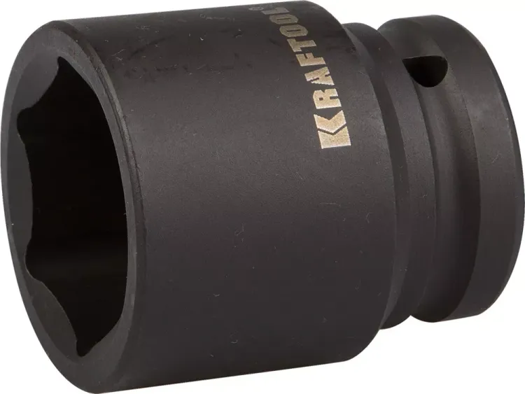 Торцовая головка KRAFTOOL "INDUSTRIE QUALITAT" ударная (3/4"), FLANK, Cr-Mo, фосфатированная, 32 мм 27945-32_z01 купить в Нижневартовске