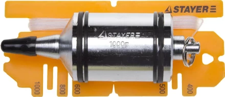 Отвес STAYER "PROFI" строительный со шнуром, с противоударными ободками, 1000 г 06352-100 купить в Нижневартовске