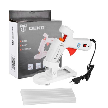 Пистолет клеевой DEKO DKGG100 SET4, 063-4971 купить в Нижневартовске