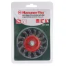 Кордщетка HAMMER плоская 75мм для дрели витая сталь (207-208) купить в Нижневартовске