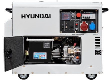 Дизельный генератор Hyundai DHY 8000SE-3 купить в Нижневартовске