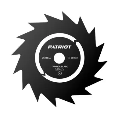 нож для травы PT-GSB16T  230x25.4x1.6   16-зубый   Patriot купить в Нижневартовске