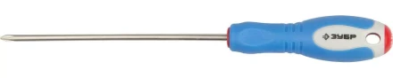 Отвертка ЗУБР, Cr-V сталь, трехкомпонентная рукоятка, цветовая индикация типа шлица, PH №0, 100мм 25252-0-100_z01 купить в Нижневартовске