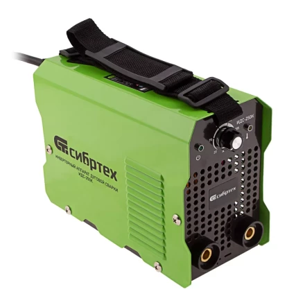 Инверторный аппарат дуговой сварки ИДС-250K, 250 А, ПВ 80%, диаметр электрода 1,6-5 мм Сибртех 94396 купить в Нижневартовске