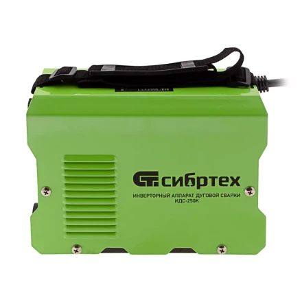 Инверторный аппарат дуговой сварки ИДС-250K, 250 А, ПВ 80%, диаметр электрода 1,6-5 мм Сибртех 94396 купить в Нижневартовске