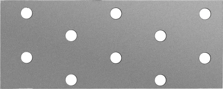 ЗУБР ПС-2.0, 40 x 100 x 2 мм, цинк, соединительная пластина (310256-040-100) купить в Нижневартовске