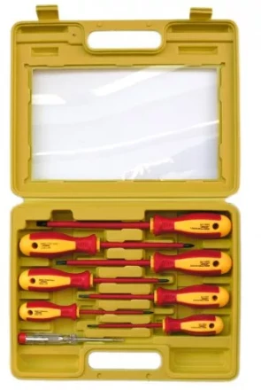 Набор отверток диэлектрических 8шт. кейс 19835 купить в Нижневартовске