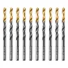 Сверло по металлу, 5,5 мм, HSS-Tin, Golden Tip, 10 шт. Denzel 717214 купить в Нижневартовске