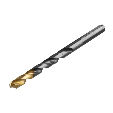 Сверло по металлу, 5,5 мм, HSS-Tin, Golden Tip, 10 шт. Denzel 717214 купить в Нижневартовске