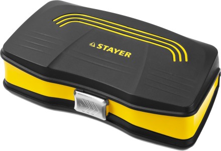 Набор STAYER &quot;PROFESSIONAL&quot;: Биты и торцовые головки с трещеткой и воротком, 39 предметов 25135-H39 купить в Нижневартовске