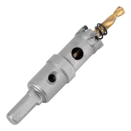 Коронка по металлу твердосплавная, 19 мм Denzel 724001 купить в Нижневартовске