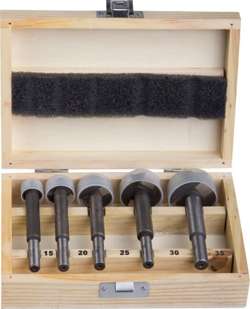 Набор сверл Форстнера по дереву "Maxcut", 5шт( d=10-35мм), STAYER 29985-H5 29985-H5 купить в Нижневартовске