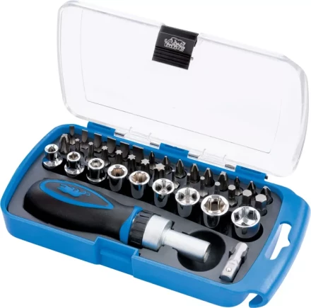 Отвертка реверсивная мини с набором бит и торцевыми головками , 41 шт БАРС 13358 купить в Нижневартовске