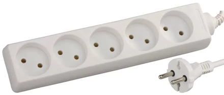 Удлинитель СВЕТОЗАР электрический, 5 гнезд, 5м SV-55050-5 купить в Нижневартовске