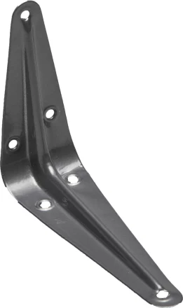 Уголок-кронштейн STAYER "MASTER", 100х75мм, серый 37400-2 купить в Нижневартовске