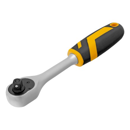 Ключ-трещотка 3/8&quot; Denzel 14032, 90 зубьев, с быстрым сбросом, CrV купить в Нижневартовске