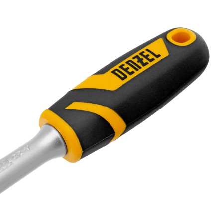Ключ-трещотка 3/8&quot; Denzel 14032, 90 зубьев, с быстрым сбросом, CrV купить в Нижневартовске