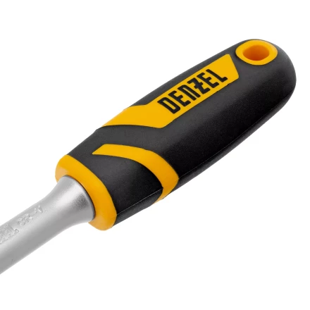Ключ-трещотка 3/8" Denzel 14032, 90 зубьев, с быстрым сбросом, CrV купить в Нижневартовске