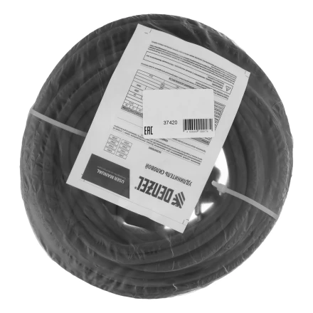 Удлинитель-шнур силовой Denzel Top Series 37420, КГТТ, 20м, 1 розетка, 3 x 1,5 мм, 3 м купить в Нижневартовске