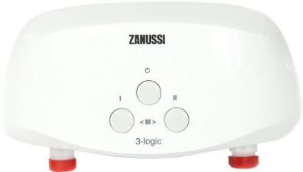 Водонагреватель проточный ZANUSSI 3-logic 55 TS душ и кран купить в Нижневартовске