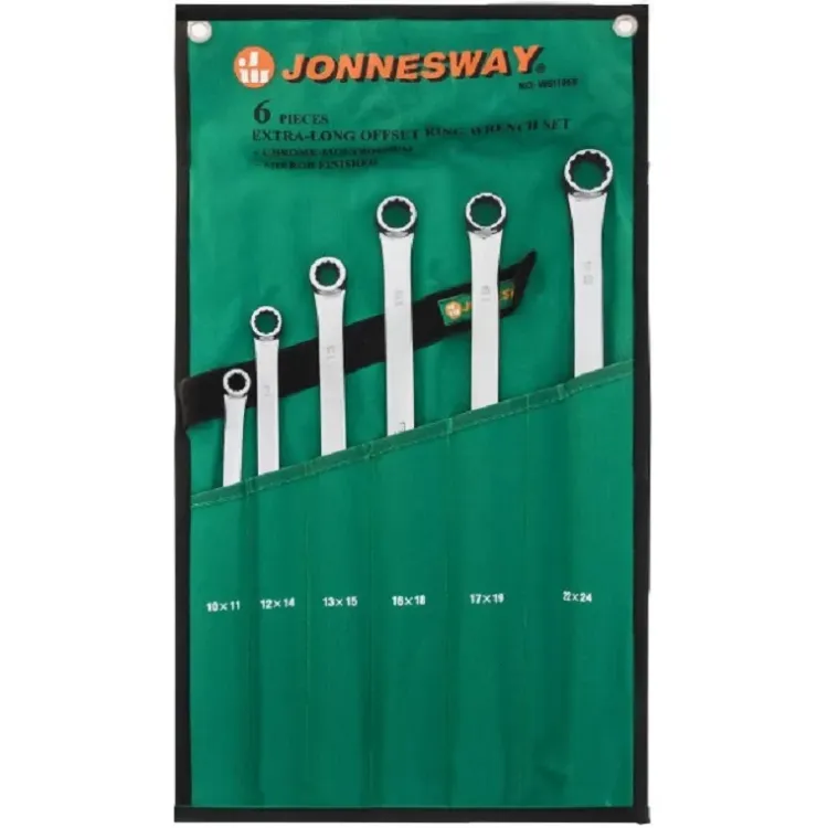 Набор ключей накидных удлиненных 10-24мм 6предметов Jonnesway  W61106S 48884 купить в Нижневартовске