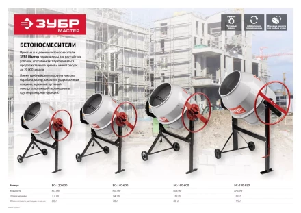 Бетономешалка электрическая БС-160-600 серия МАСТЕР купить в Нижневартовске