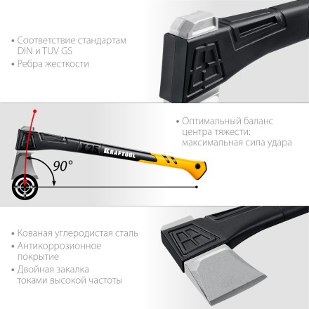 Топор финского типа X - серия 20660-25 купить в Нижневартовске