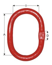Строп ветвь цепная ВЦ 1 т L=1.5 м  8 кл купить в Нижневартовске
