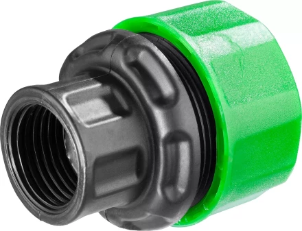 Зажим цанговый (резьба внешняя-шланг), РОСТОК 426363, 1/2" x 3/4" 426364 купить в Нижневартовске