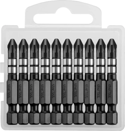 Биты для ударных шуруповертов KRAFTOOL Impact Pro PZ 26193-2-50-S10 купить в Нижневартовске