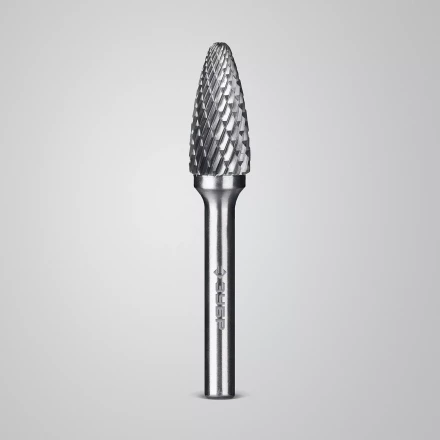 Зубр Твердосплавная борфреза F - парабола с закругленным углом, 12 х 25 мм, радиус 3.0 мм (28805-12-25) купить в Нижневартовске