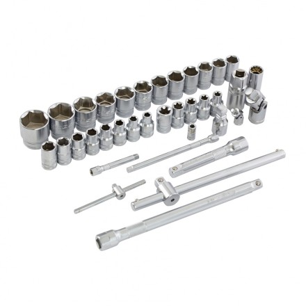 Набор инструментов 101 предмет, 120 зубьев, CrV, 1/4&quot;, 1/2&quot; Gross 14151 купить в Нижневартовске