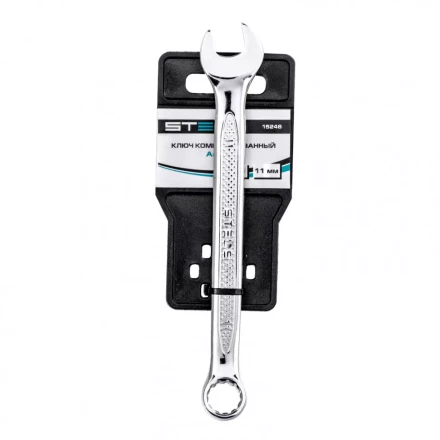 Ключ комбинированный 11 мм CrV антислип Stels 15248 купить в Нижневартовске