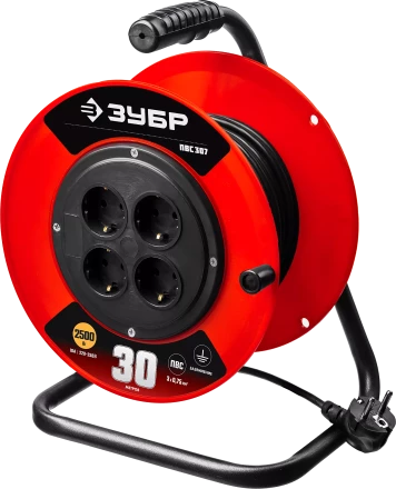 Удлинители на пластиковой катушке ПВС 307 силовые серия МАСТЕР купить в Нижневартовске