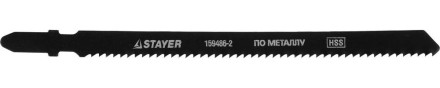 Полотна STAYER &quot;STANDARD&quot;, T318B, для эл.лобзиков, HSS, по цв. мeт, фрезер.развед, тонколист сталь, EU, T318B, 110/2мм, 2шт 159486-2 купить в Нижневартовске