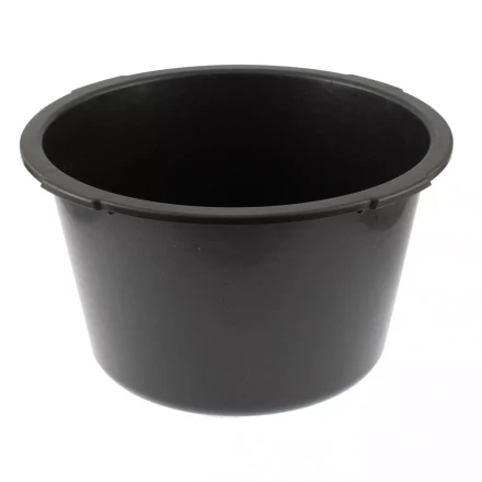 Таз круглый строительный черный 30 л Россия Сибртех 81455 купить в Нижневартовске