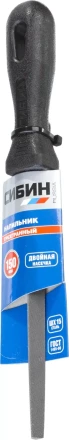 Напильник СИБИН трехгранный с пластиковой рукояткой, 150мм 16703-15 купить в Нижневартовске