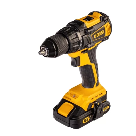 Дрель-шуруповерт аккумуляторная BLDL-IB-18-02 Denzel 26121 купить в Нижневартовске